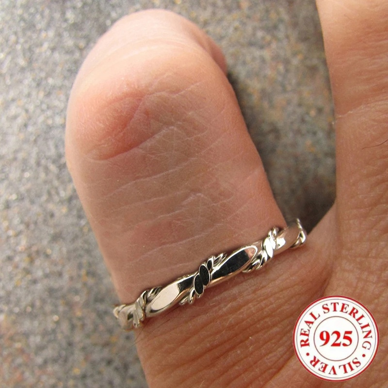 925 Silver Ring - Classic Beauty Engagement Marriage Ring